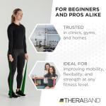 Heavy Green Resistance Band Roll for Workouts