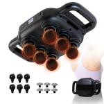 APXPF 6 Head Massage Gun - Deep Tissue Massage Gun with 50 Adjustable Intensities & 9 Modes, Electric Percussion Massage Tool for Back, Leg, Muscle Pain Relief, Ideal Gifts for Friends and Parents