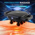 APXPF 6 Head Massage Gun - Deep Tissue Massage Gun with 50 Adjustable Intensities & 9 Modes, Electric Percussion Massage Tool for Back, Leg, Muscle Pain Relief, Ideal Gifts for Friends and Parents