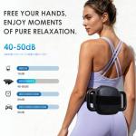 APXPF 6 Head Massage Gun - Deep Tissue Massage Gun with 50 Adjustable Intensities & 9 Modes, Electric Percussion Massage Tool for Back, Leg, Muscle Pain Relief, Ideal Gifts for Friends and Parents