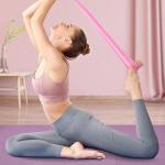 Foldable Yoga Mat, Upgraded Non-Slip Portable Fitness Mat, Waterproof TPE Travel Yoga Mat for Pilates, Gymnastics, Training & Workout, High-Density Durable Sports Mat, 72 x 24 x 0.2 Inch (Purple)