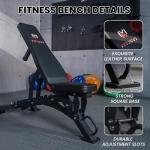 MEGASTAR Complete Home Gym System - 2000lbs Capacity All-in-One Smith Machine Package with Cable Crossover for Home Gym Garage, Includes Multi Grip, 18 Attachments, P107 Black