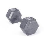 CAP Barbell Cast Iron HexDumbbell, Single, 20 lb