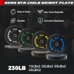 RitFit Squat Rack Power Cage Home Gym Package, Includes 1000LBS Power Rack with Cable Crossover System, Weight Bench, Weight Plate Set with Olympic Barbell (Package 1.6K (Bumper Plate 230LBS))-Black