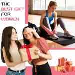 Zhamate 6 Pairs Non Slip Yoga Gloves for Women Fingerless Pilates Gloves for Gym Exercise Fitness Workout