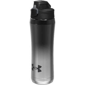 Under Armour 18oz Stainless Steel Water Bottle, Vacuum Insulated, Self Draining Protective Cap, Leak Proof, For Kids & Adults, All Sports, Gym