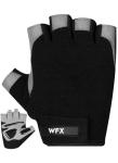 WFX Gym Gloves Training Weight Lifting Gloves for Men Women Wrist Support Padded Extra Grip Palm Protection Fitness Workout Gloves Cycling,Hanging,Pull ups,Breathable (Short Wrist, M)
