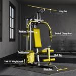 GarveeLife Home Gym Machine System with 100 LBS Weight Stack, Multifunctional Weight Machine, Full Body Workout Station Exercise Equipment, All in One Home Gym with Pulley System for Strength Training