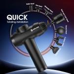 AERLANG Massage Gun with Heat and Cold,Deep Tissue Massage Gun, Back and Neck Massager for Pain Relief,Muscle Percussion Massager,Handheld Messager with 7Heads&Silent Birthday Gifts for him