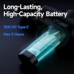 HEYCHY Percussion Massage Gun Deep Tissue with Heat and Cold, Portable Handheld Muscle Massager, Percussion Back Body Masajeador 12mm Amplitude for Athletes, Runner, Gifts for Men Women