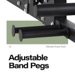 Major Fitness Drone2 Smith△ Machine – All-in-One Home Gym Squat Rack with Weight Bar, Dual LAT Pull-Down Systems & Cable Crossover Machine for Full-Body Workouts