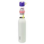 Owala FreeSip Twist Insulated Stainless Steel Water Bottle with Straw for Sports and Travel, BPA-Free, 24-oz, Purple/Green (Minty Horizons)