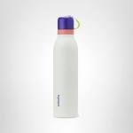 Owala FreeSip Twist Insulated Stainless Steel Water Bottle with Straw for Sports and Travel, BPA-Free, 24-oz, Purple/Green (Minty Horizons)