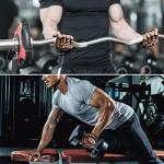 RYMNT Minimal Weight Lifting Gloves,Short Micro Workout Gloves Grip Pads with Full Palm Protection & Extra Grip for Men Women Weightlifting,Gym,Exercise Training.Leopard-Medium