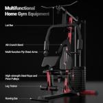 ROBORE Home Gym System with 160LB Weight Stack, Multifunctional All-in-One Workout Station, Full Body Strength Training System