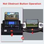 Auto Incline Treadmill, 18" Wide Belt, 350lb Capacity, 3HP, 0.5-10 MPH, Cushioning System Treadmill for Home