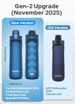 Opard 600ml BPA-Free Tritan Sport Water Bottle