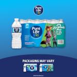 Pure Life Purified Water Bottles, 24 Pack - Still Bottled Water Enhanced with Minerals for a Crisp Taste, Plastic Bottles - 16.9 Fl Oz