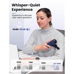 BOB AND BRAD Q2 Mini Massage Gun, Pocket-Sized Deep Tissue Massager, FSA Portable Percussion Muscle Massager Gun, Ultra Small & Quiet Travel Massage Gun for Pain Relief, HSA Eligible