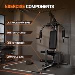 Multifunctional Full Body Workout Station with Pull Up Bar