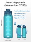 Opard 850ml BPA-Free Sports Water Bottle