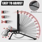 Mikolo Power Cage, 2000LB Power Rack with Independent Dual Pulley System, Multifunction Home Gym Workout Machine for Cable Crossover (Red Package)