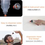 Azarxis Running Water Bottles Flask BPA Free Leakproof Hydration Vest Packs Waist Belt Replacement for Triathlon Marathon Hiking Cycling Climbing Jogging Runner (170ml / 5.7oz - 2 Pack)