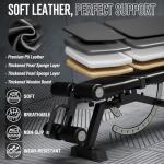 Mikolo Smith Machine with Weight Stack, Power Cage Home Gym System with LAT Pulldown & Cable Crossover, Multi-Functional Trainer with Dual Pulley System, Weight Bench, Cable attachments