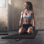 Gymnastics Tumbling Mats Portable Gymnastics Mat 3 Folding Tumbling Mat 2'x6'x1.6"Thick Yoga Mat PU Leather Exercise Mat with Carrying Handles for home Workout outdoor Yoga Gymnastic