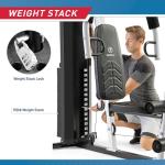 Marcy Multifunction Steel Home Gym 150lb Weight Stack Machine MWM-8147