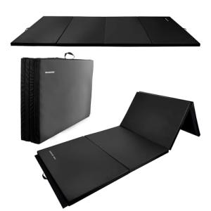 Fitvids 2 Inch Folding Exercise Gymnastics Matï¼Œ Dark