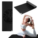 Gaiam Premium Non-Slip Exercise Mat - Black