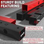 XVD Multi-Function Smith Machine with LAT-Pull Down System & Cable Crossover Machine, 2000LBS Power Cage Squat Rack for Garage Workout & Home Gym