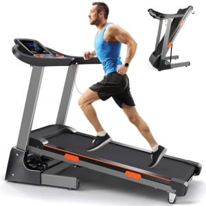 Heavy-Duty 3.5 HP Folding Treadmill with Incline