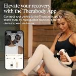 Theragun Sense Percussion Massage Gun - Deep Tissue Personal Massager with Preloaded Breathwork Routines for Stress Relief, Pain Relief & Muscle Soreness in Neck, Back, Leg, Knee, and Shoulder (White)