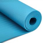 Amazon Basics 0.25 inch Thick TPE Exercise Yoga Mat with Carrying Strap, Aqua