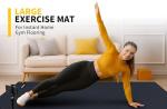 Large Extra Thick Exercise Mat for Home Gym