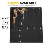 Large Extra Thick Exercise Mat for Home Gym