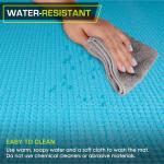 ProsourceFit Classic Yoga Mat 1/8” (3mm) Thick, Extra Long 72-Inch Lightweight Fitness Mat with Non-Slip Grip for Yoga, Pilates, Exercise