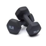 30 lb Neoprene Hexagon Dumbbell Set (2)