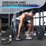 BesWin Large Exercise Mat 8' x 4'(6mm), Extra Thick Workout Mats for Home Gym Flooring, High Density Non-Slip Gym Mats Fitness Mat for Cardio, Weights, Jump Rope, Fitness - Use With or Without Shoes