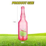 heqxwl Water Bottle Dog Toy for Aggressive Chewers, Cute Squeaky Indestructible Water Bottle Dogs Chew Toys for Medium/Small Dogs Interactive Dog Toys to Exercise and Accompany (Red)