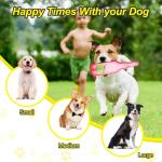 heqxwl Water Bottle Dog Toy for Aggressive Chewers, Cute Squeaky Indestructible Water Bottle Dogs Chew Toys for Medium/Small Dogs Interactive Dog Toys to Exercise and Accompany (Red)