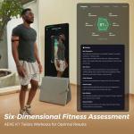 AEKE Smart Home Gym System- Fitness Mirror K1: AI-Powered All-in-One Fitness Machine for Full-Body Strength Training and Personalized Workouts