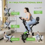 Caromix 4-in-1 Foldable Magnetic Exercise Bike