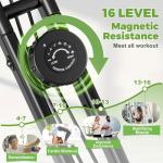 Caromix 4-in-1 Foldable Magnetic Exercise Bike