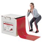 Latex-Free Medium Exercise Bands - Red 25 Yards