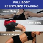 Latex-Free Medium Exercise Bands - Red 25 Yards