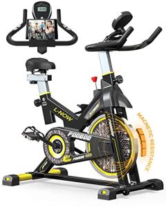 Indoor Cycling Bike with LCD Display for Home