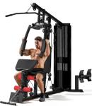 JELENS Home Gym, Multifunctional H11 Home Gym Equipment, Workout Station with 146LBS Weight Stack, Exercise Equipment with Pulley System for Full Body Training (Black)